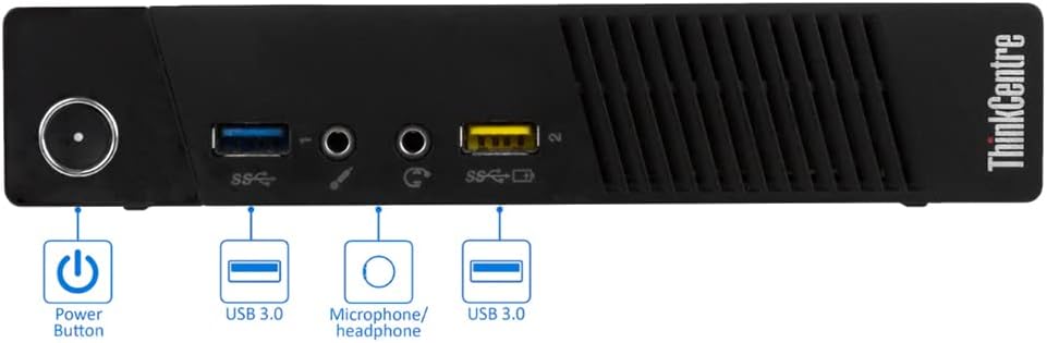 PC Computer Desktop Fisso Lenovo M73/93 Tiny i5-4590T Ram 8GB SSD 256GB Win10 Pro