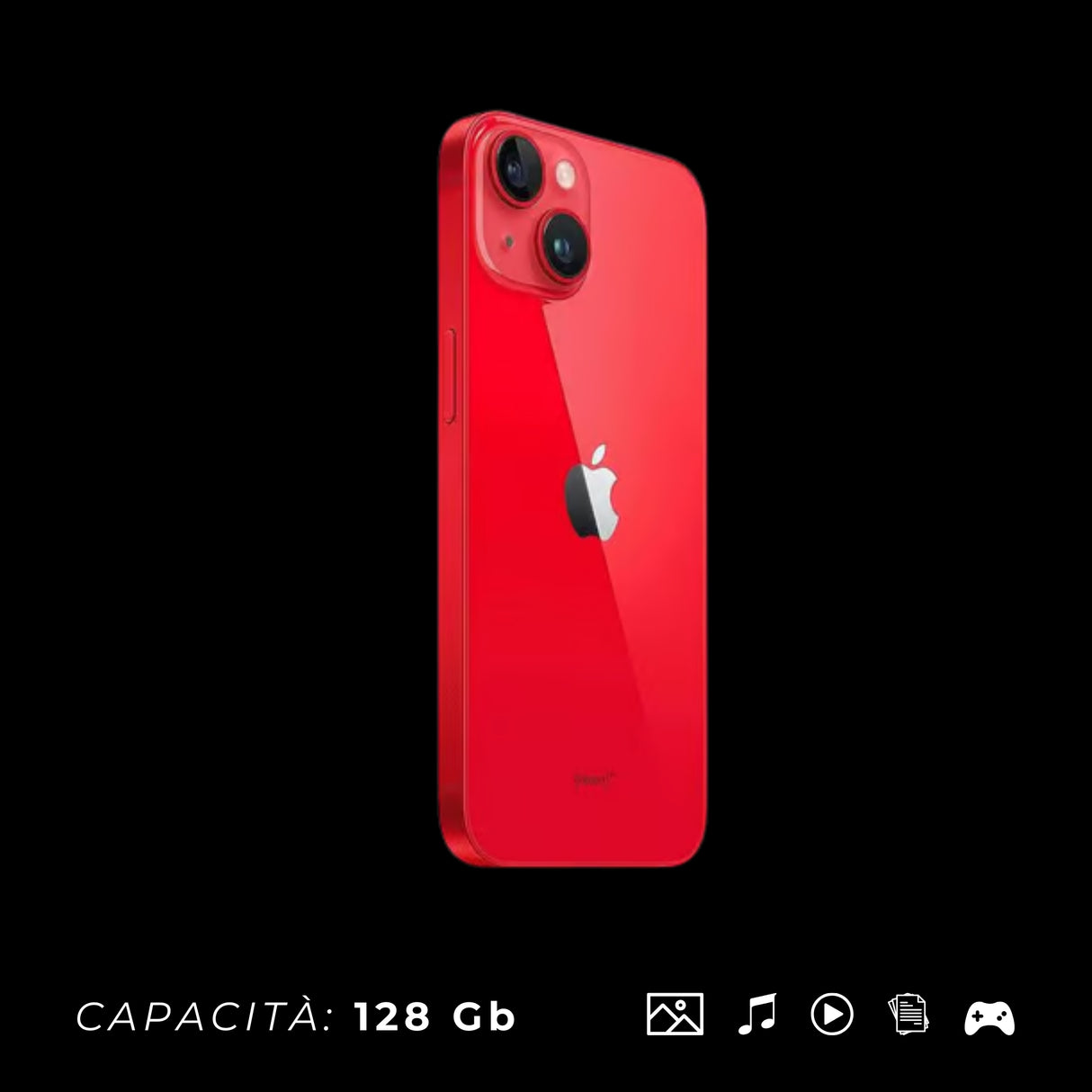 Apple iPhone 14 128Gb Rosso Ricondizionato - Ottimo