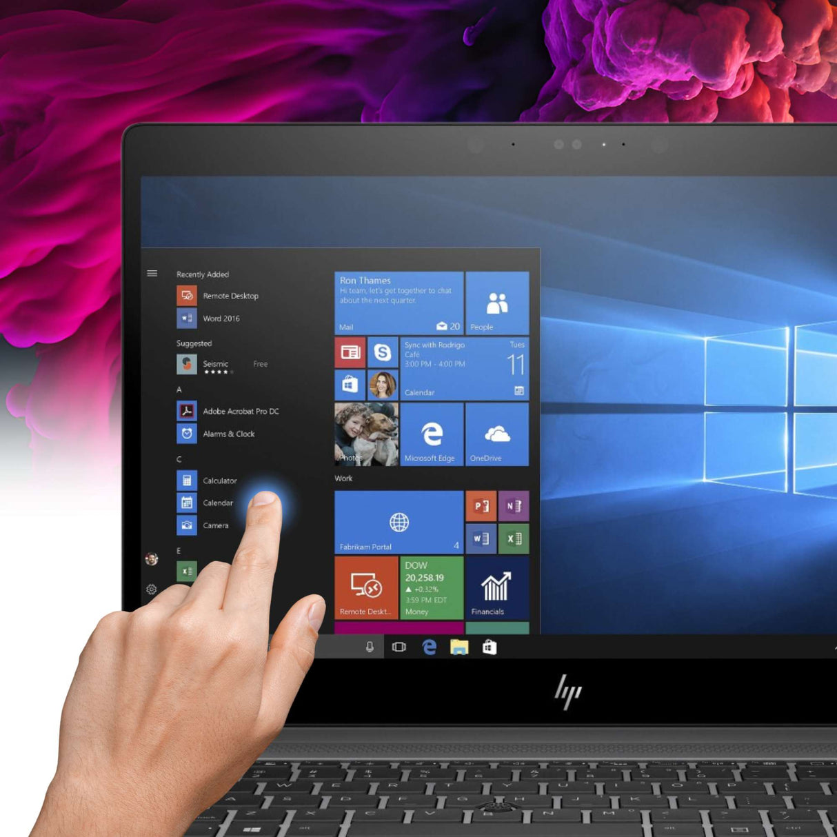 Notebook Pc Portatile HP 840 G5 14" FHD Touch i7-8550 Ram 16GB SSD 512GB Win 11 Pro