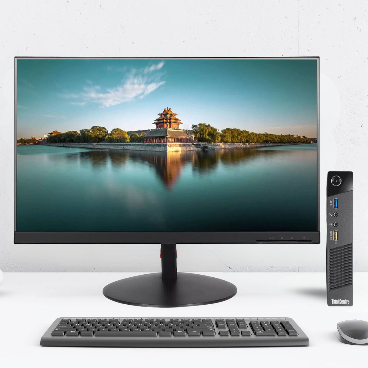 PC Computer Desktop Fisso Lenovo M83 Tiny i7-4770TE Ram 8GB SSD 256GB Win 11 Pro Libre