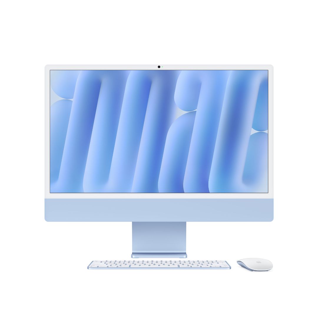 Apple iMac 24" 2023 M3 Ram 8GB SSD 512GB Blu Ricondizionato - CPO