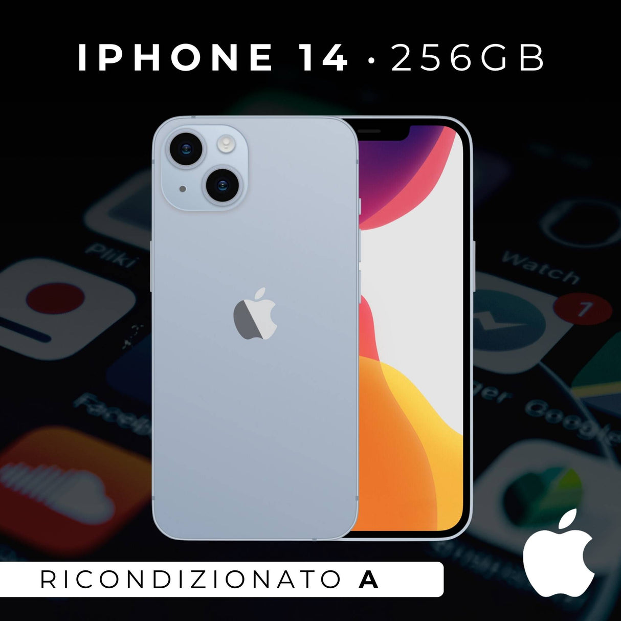 Apple iPhone 14 256GB Azzurro Grado A