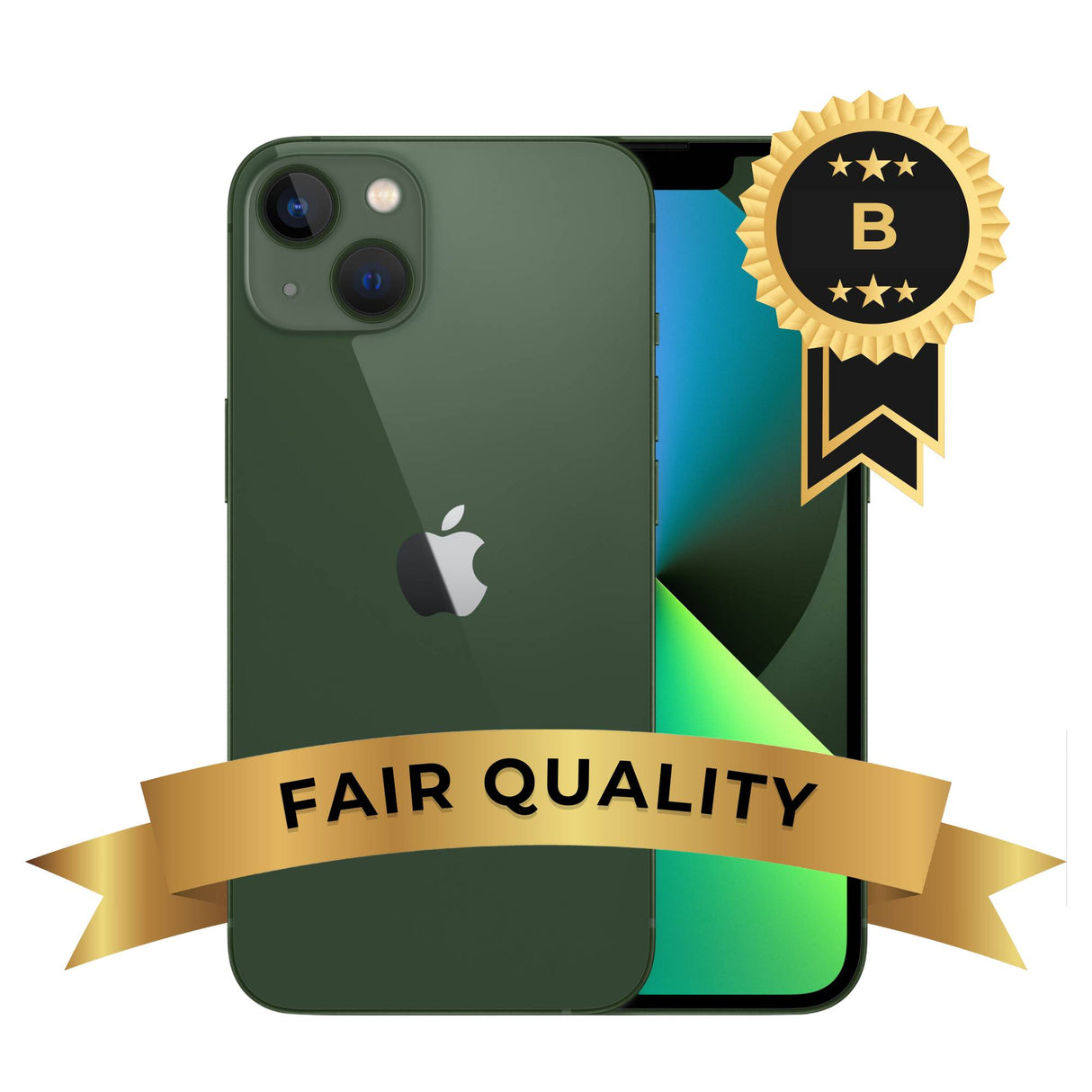 Apple iPhone 13 256Gb Verde Ricondizionato - Accettabile