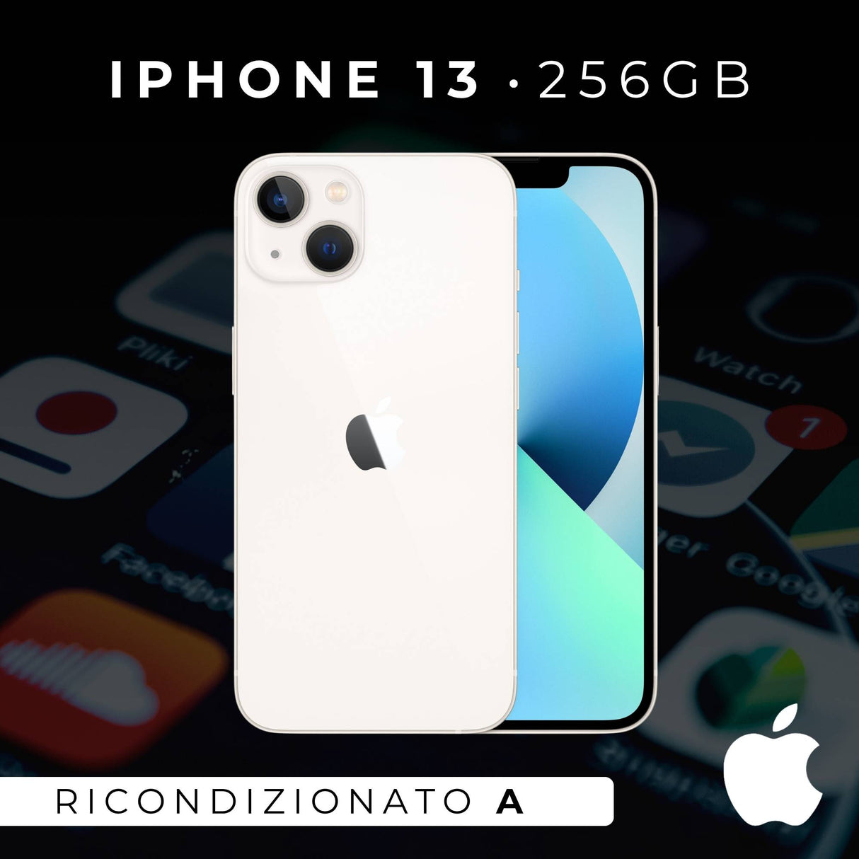 Apple iPhone 13 256Gb Bianco Grado A