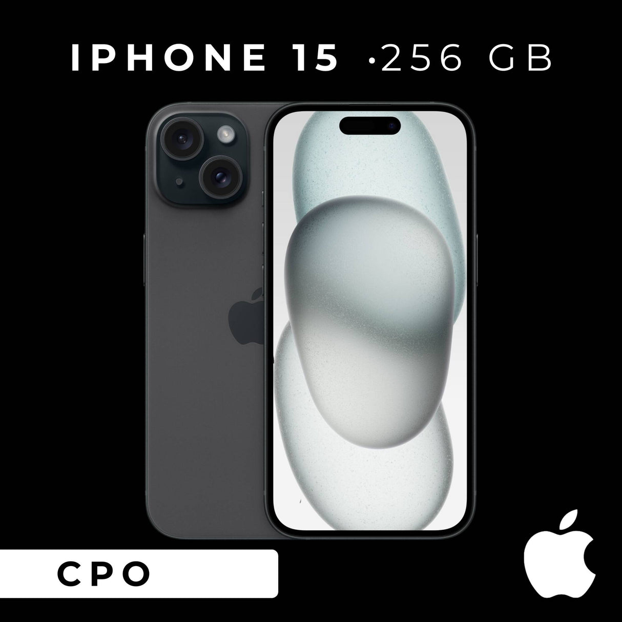 Apple iPhone 15 256GB Nero CPO