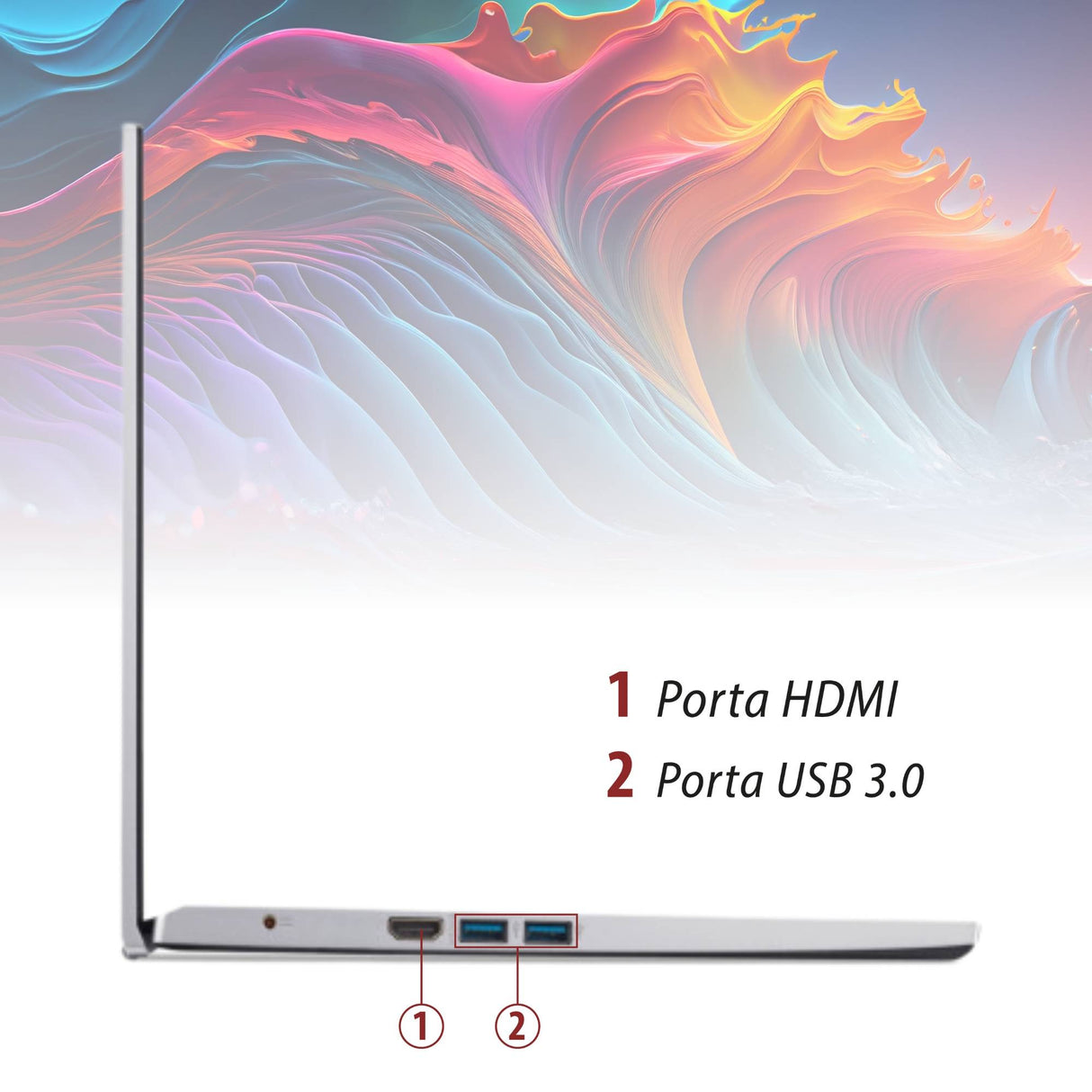 Notebook Pc Portatile Acer Aspire 3 i5-1235u 15,6" Ram 8Gb SSD 512Gb Win 11 Pro Preconfigurato