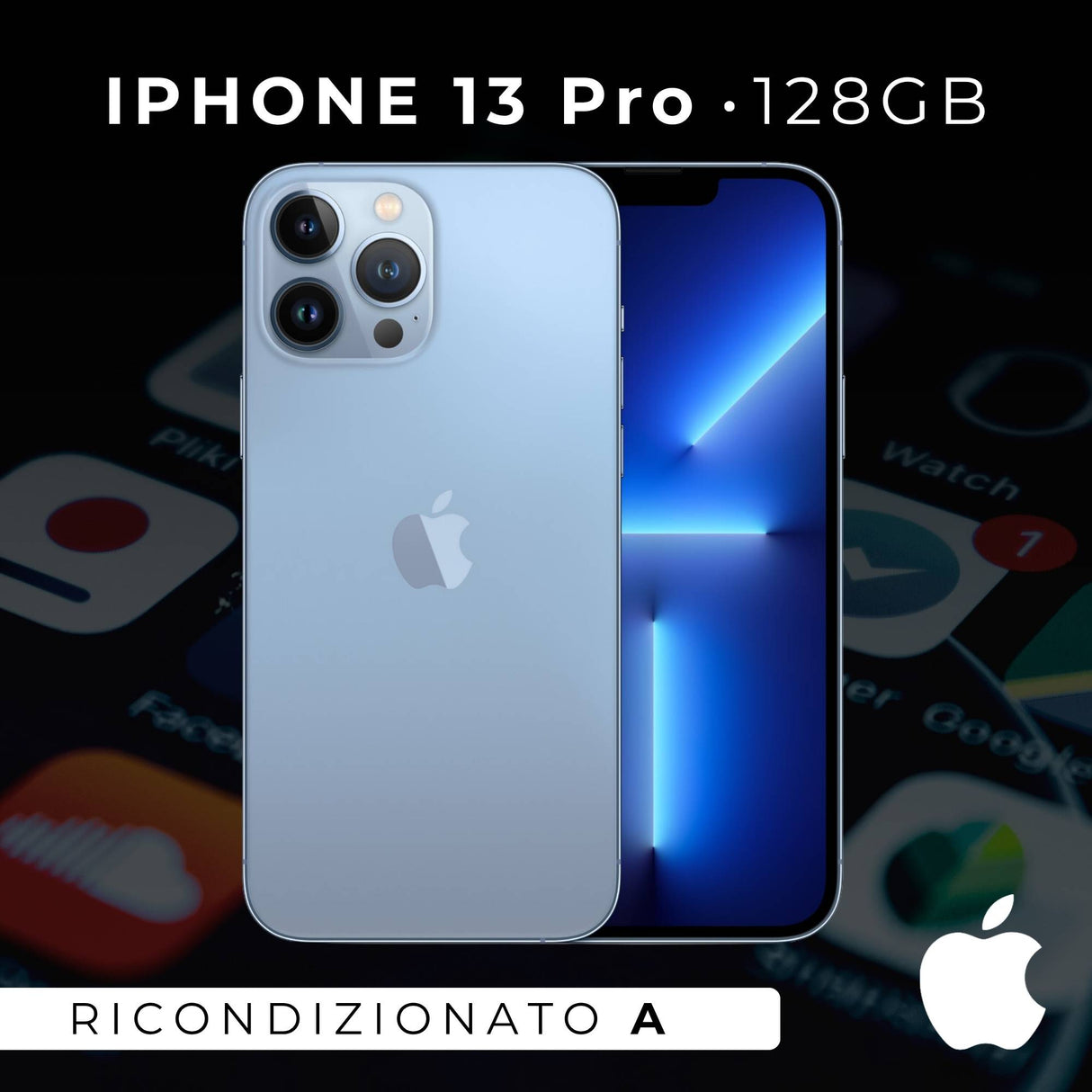 Apple iPhone 13 Pro 128GB Azzurro Sierra Grado A