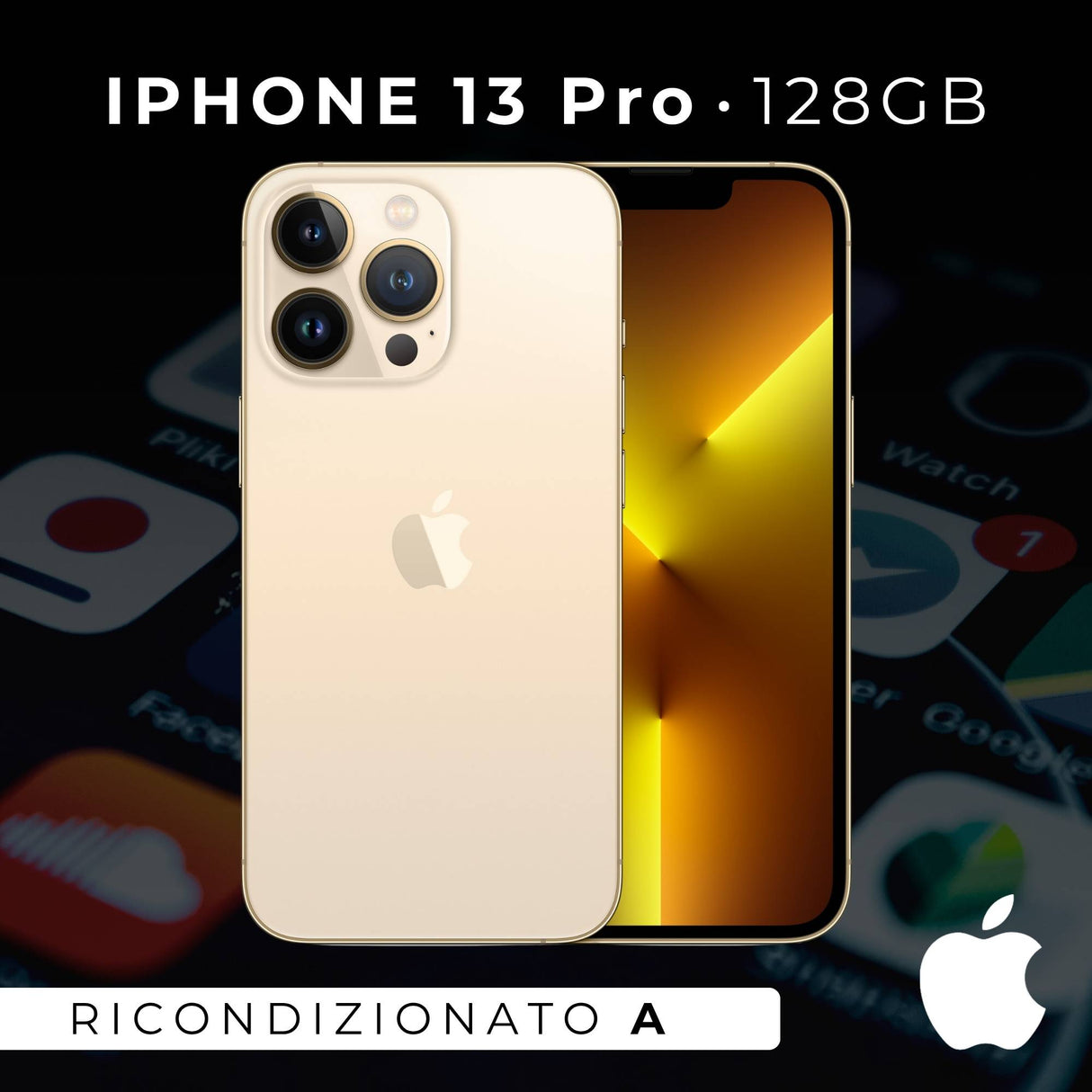 Apple iPhone 13 Pro 128GB Gold Grado A
