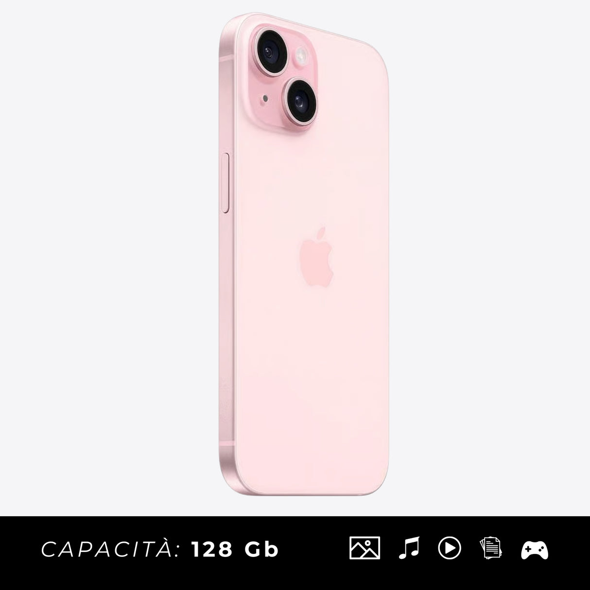 Apple iPhone 15 128GB Rosa Ricondizionato - Buono