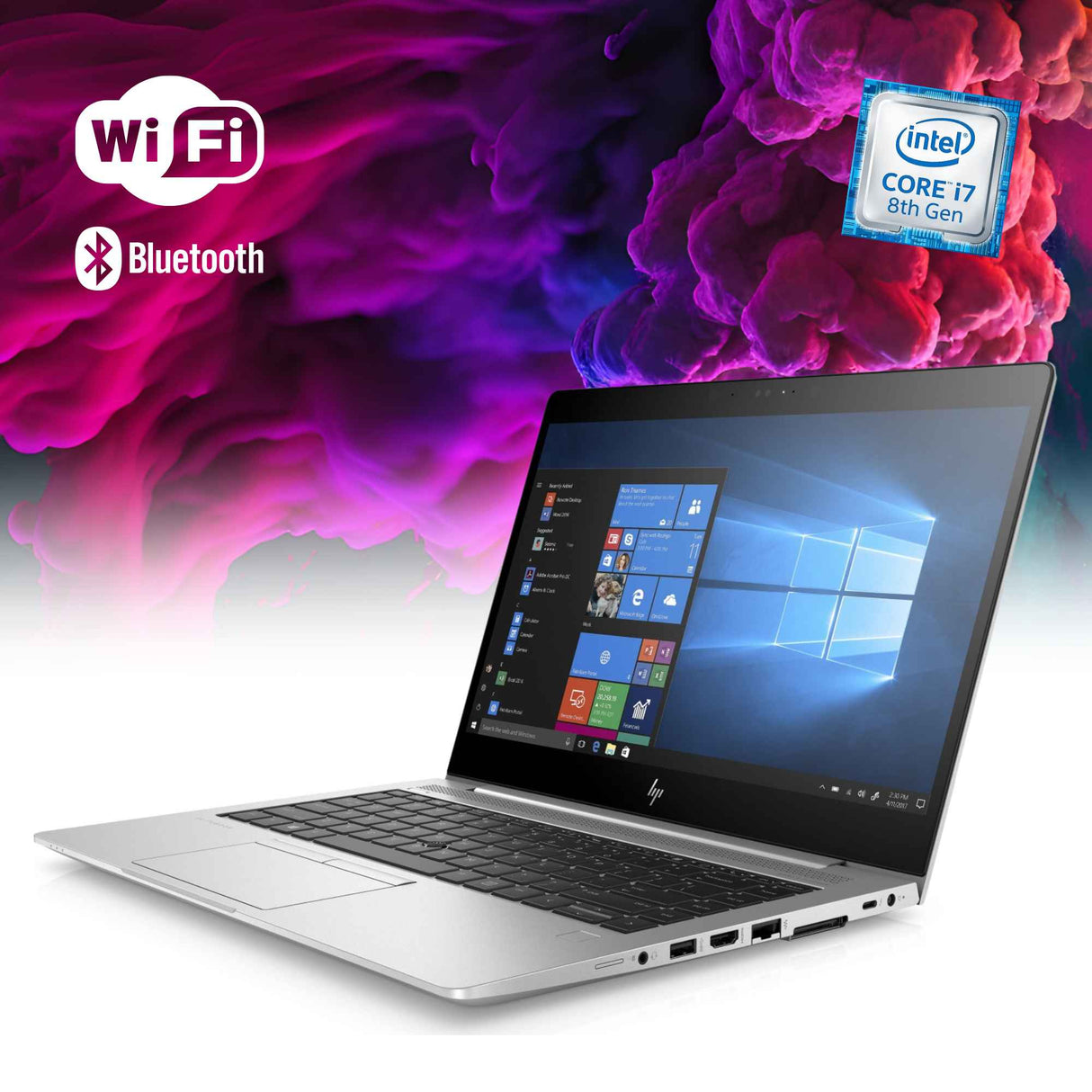 Notebook Pc Portatile HP 840 G5 14" FHD Touch i7-8550 Ram 16GB SSD 512GB Win 11 Pro