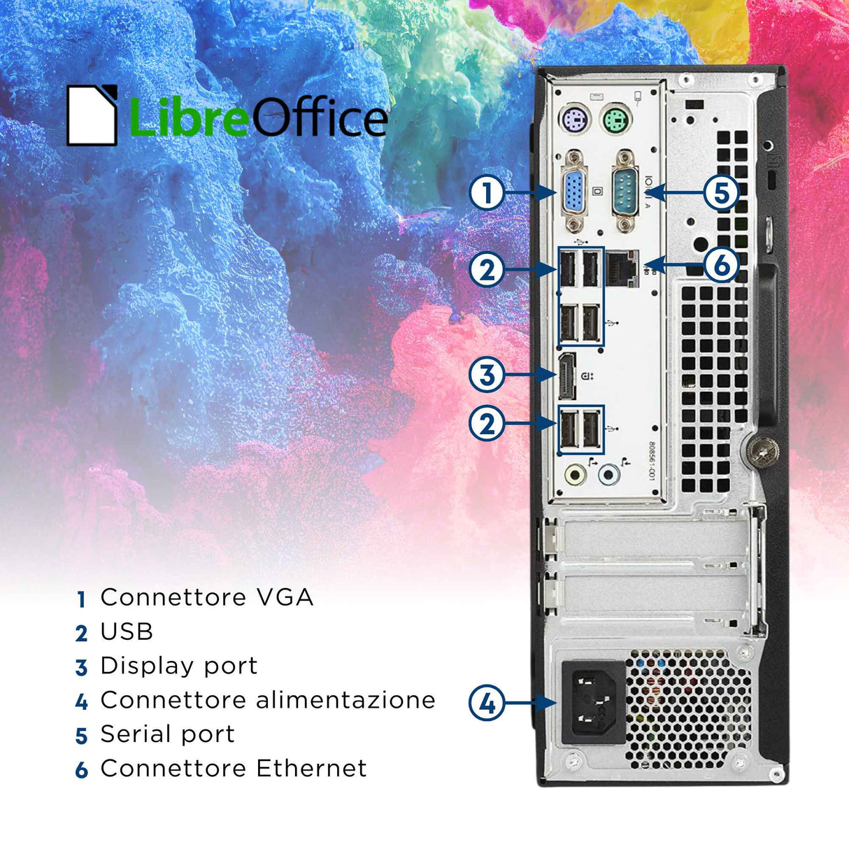 U5X - HP 400 G3 SFF i5-6500T Ram 8GB SSD 256GB W10 Pro Libre