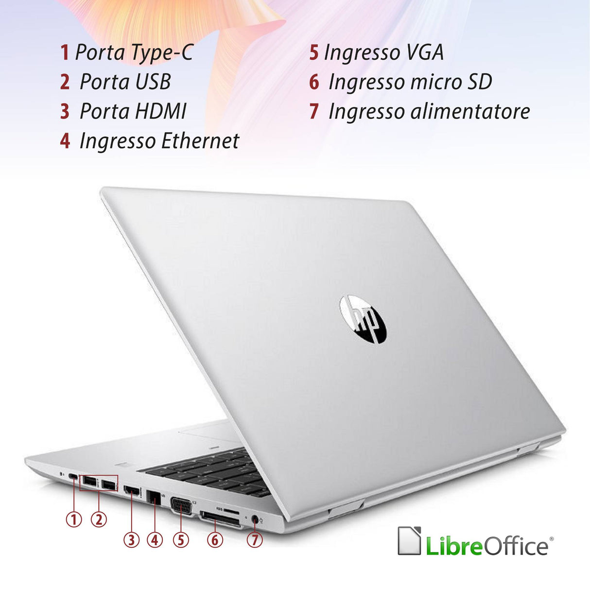 Notebook Pc Portatile HP Probook 640 G5 i5-8265u 14,1" Ram 16GB SSD 512GB Win 10 Pro