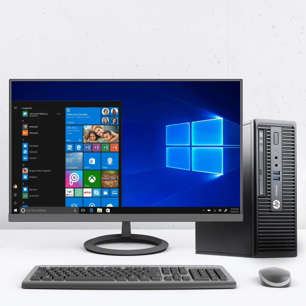 U5X - HP 400 G3 SFF i5-6500T Ram 8GB SSD 256GB W10 Pro Libre