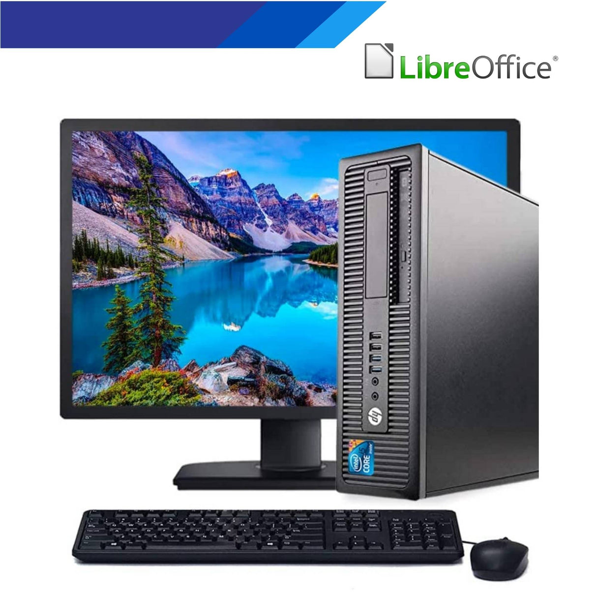 PC Computer Desktop Fisso HP 800/600 G1 SFF i5-47x0 Ram 8GB SSD 256GB Win 10 Pro