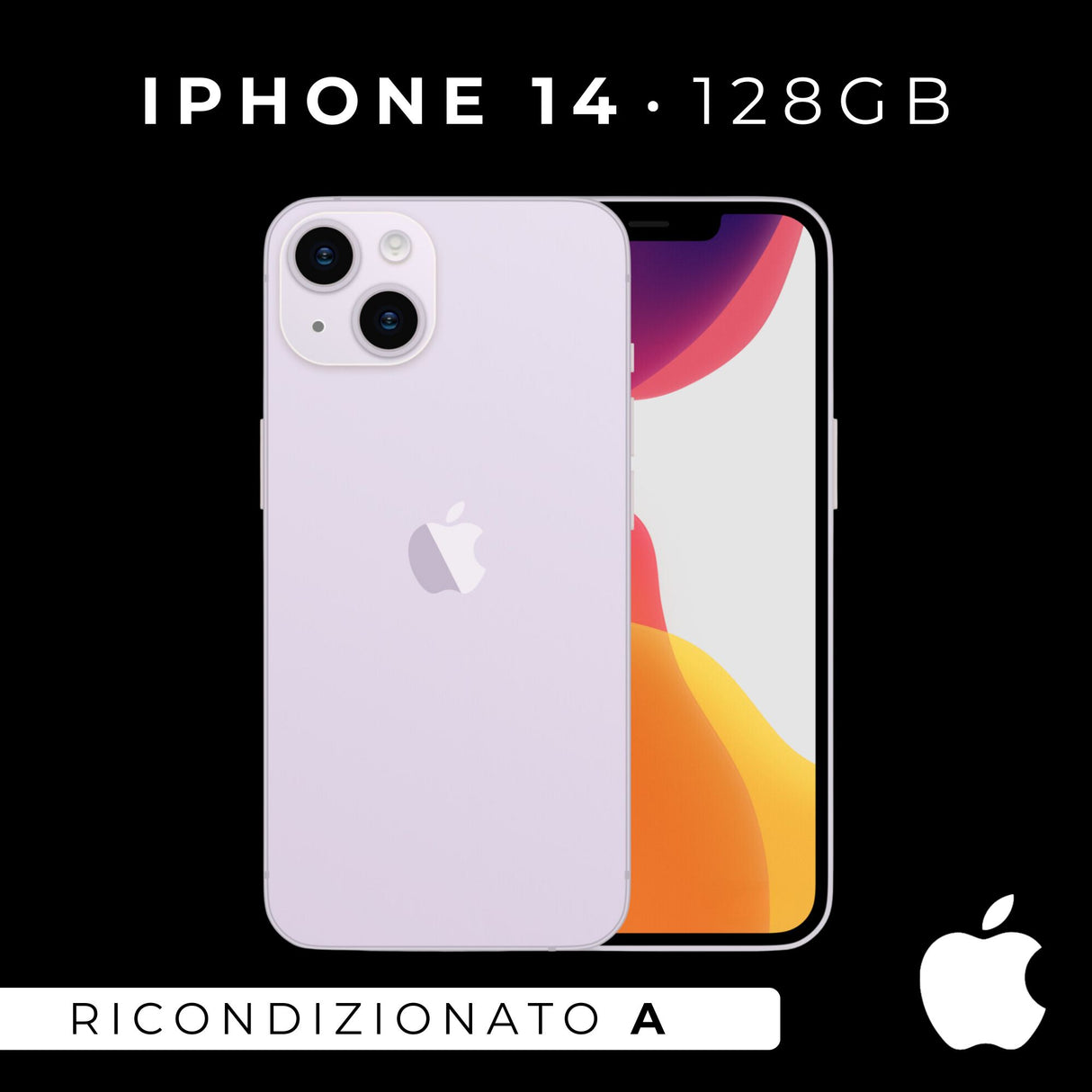 Apple iPhone 14 128Gb Viola Ricondizionato - Ottimo