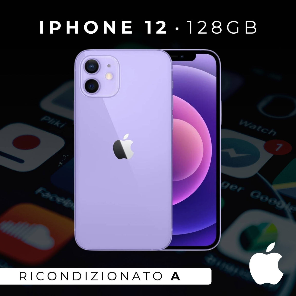 Apple iPhone 12 128GB Viola Grado A