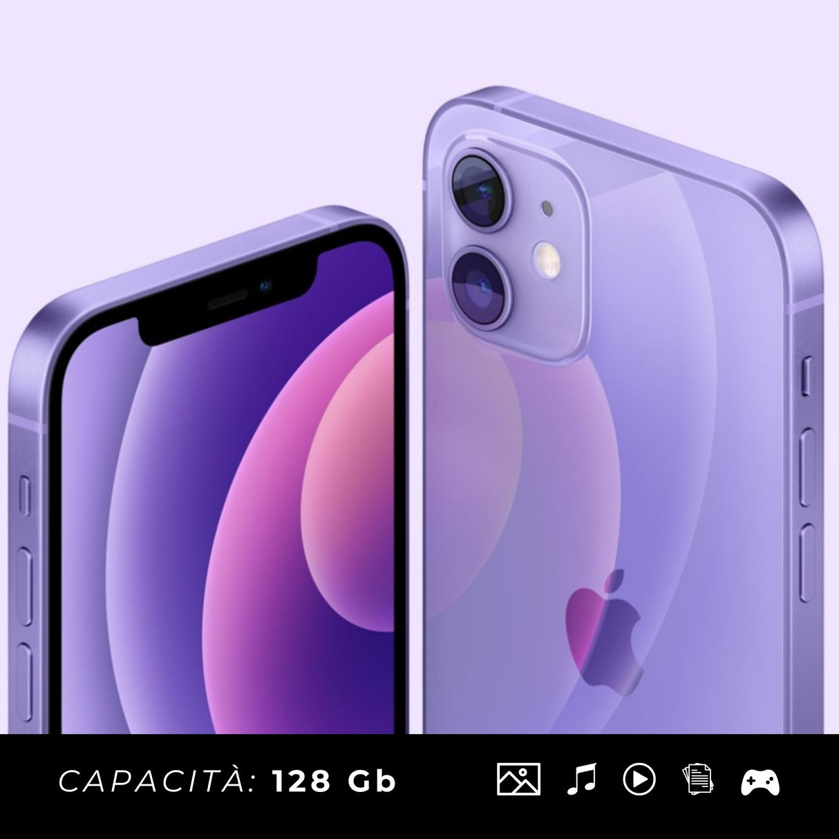 Apple iPhone 12 128GB Viola Grado A