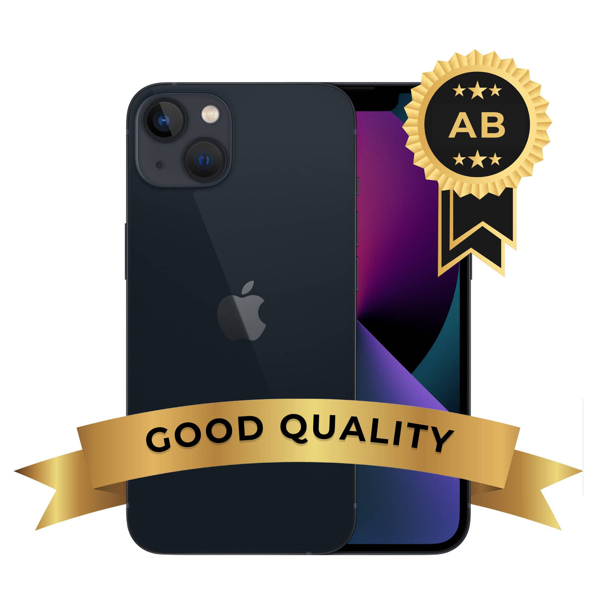 Apple iPhone 13 128GB Mezzanotte Ricondizionato - Buono