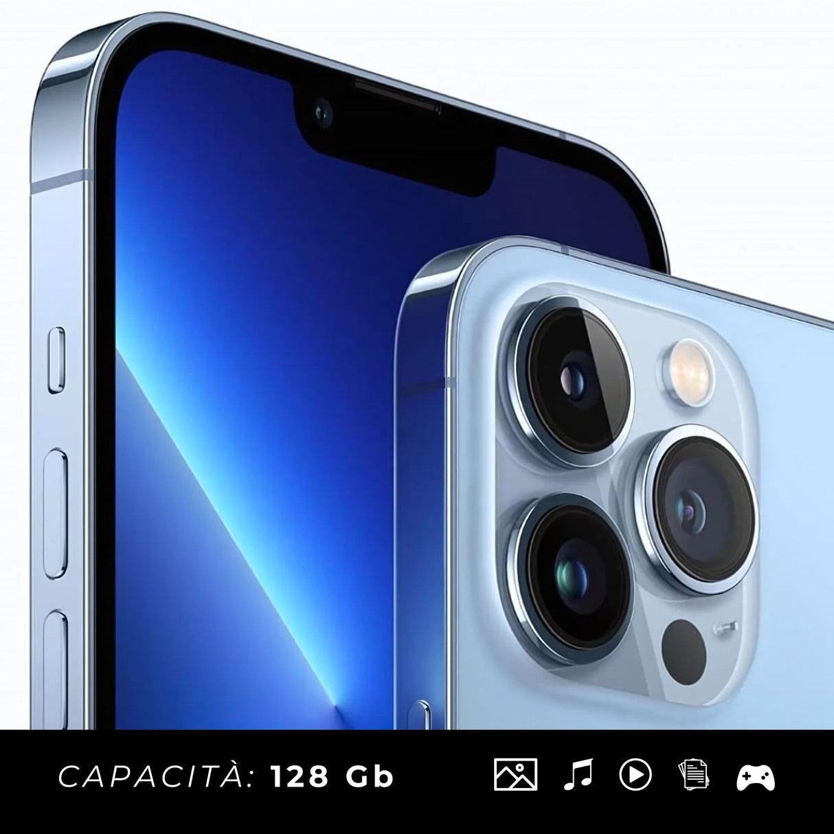 Apple iPhone 13 Pro 128GB Azzurro Sierra Grado A