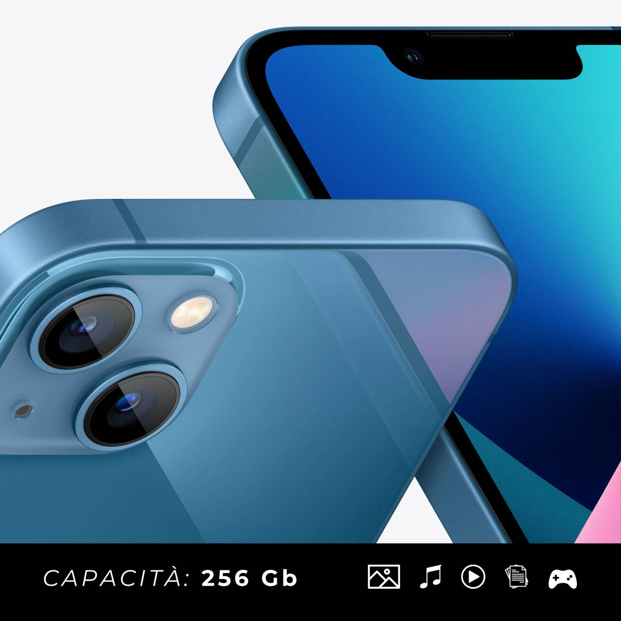 Apple iPhone 13 256GB Blu Grado A