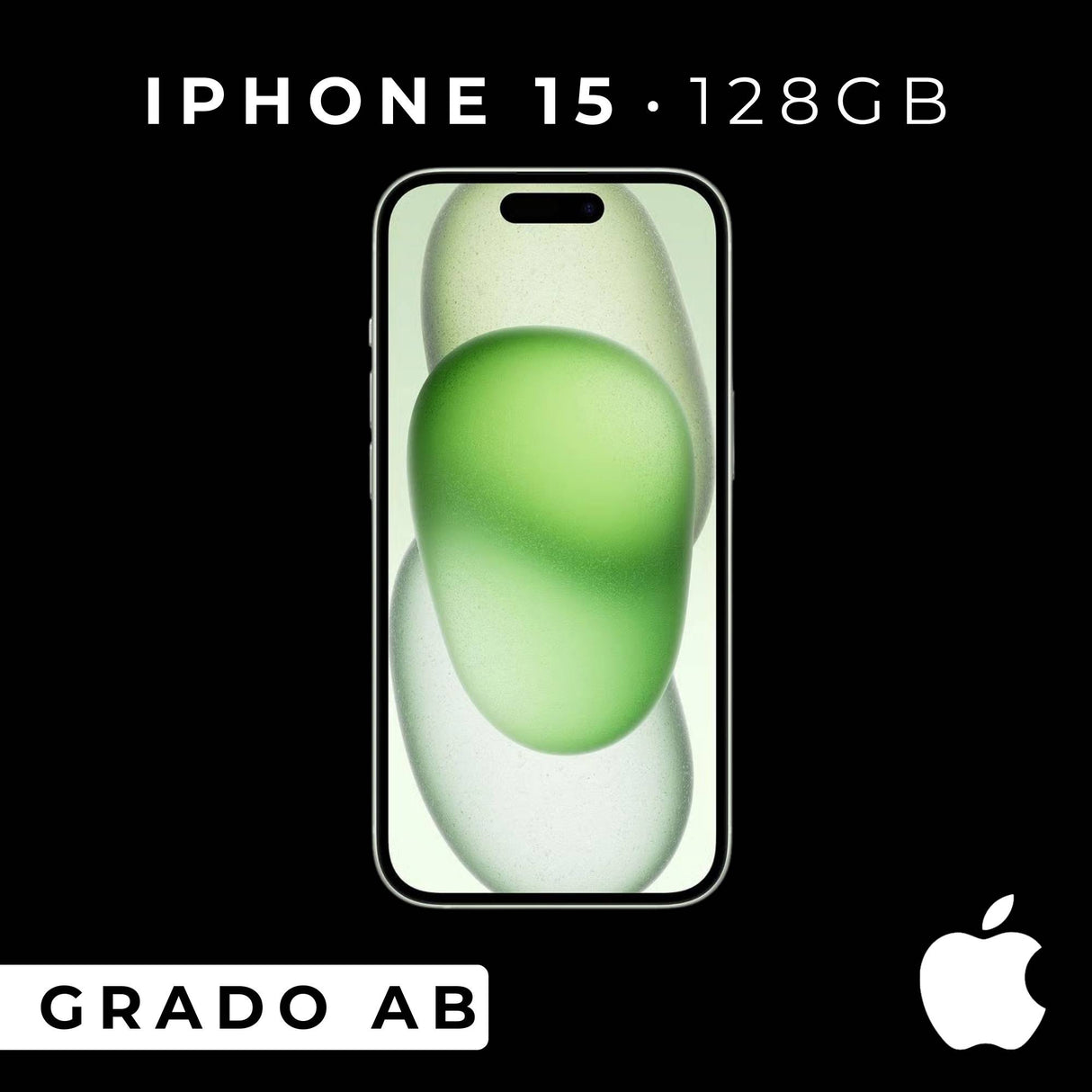 Apple iPhone 15 128GB Verde Ricondizionato - Buono