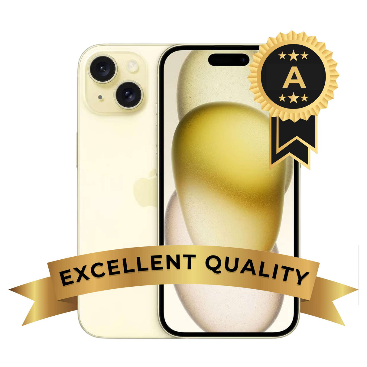 Apple iPhone 15 128Gb Giallo Ricondizionato - Ottimo