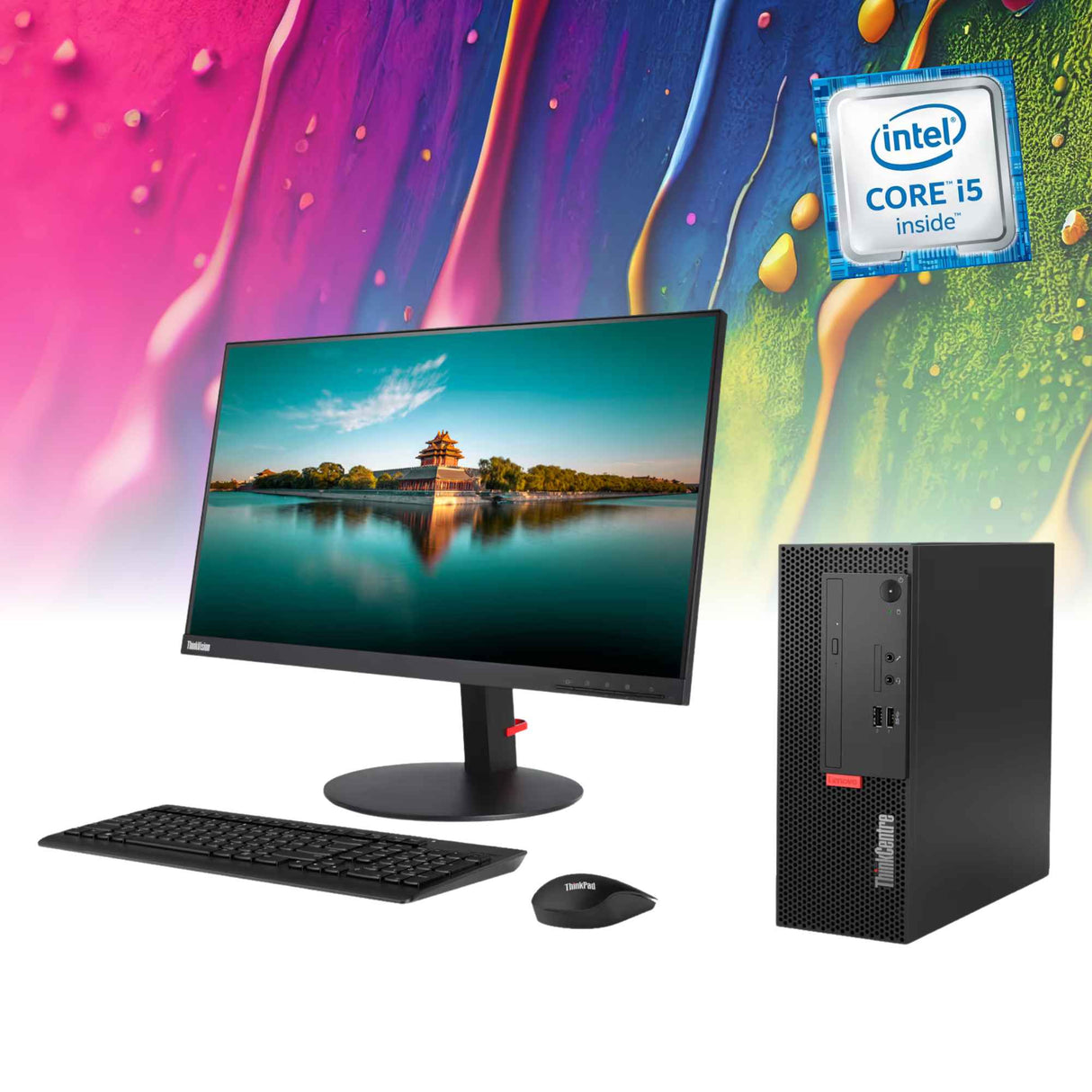 S0R - Lenovo M710e SFF i5-6500 Ram 8GB SSD 256GB Win10 Libre