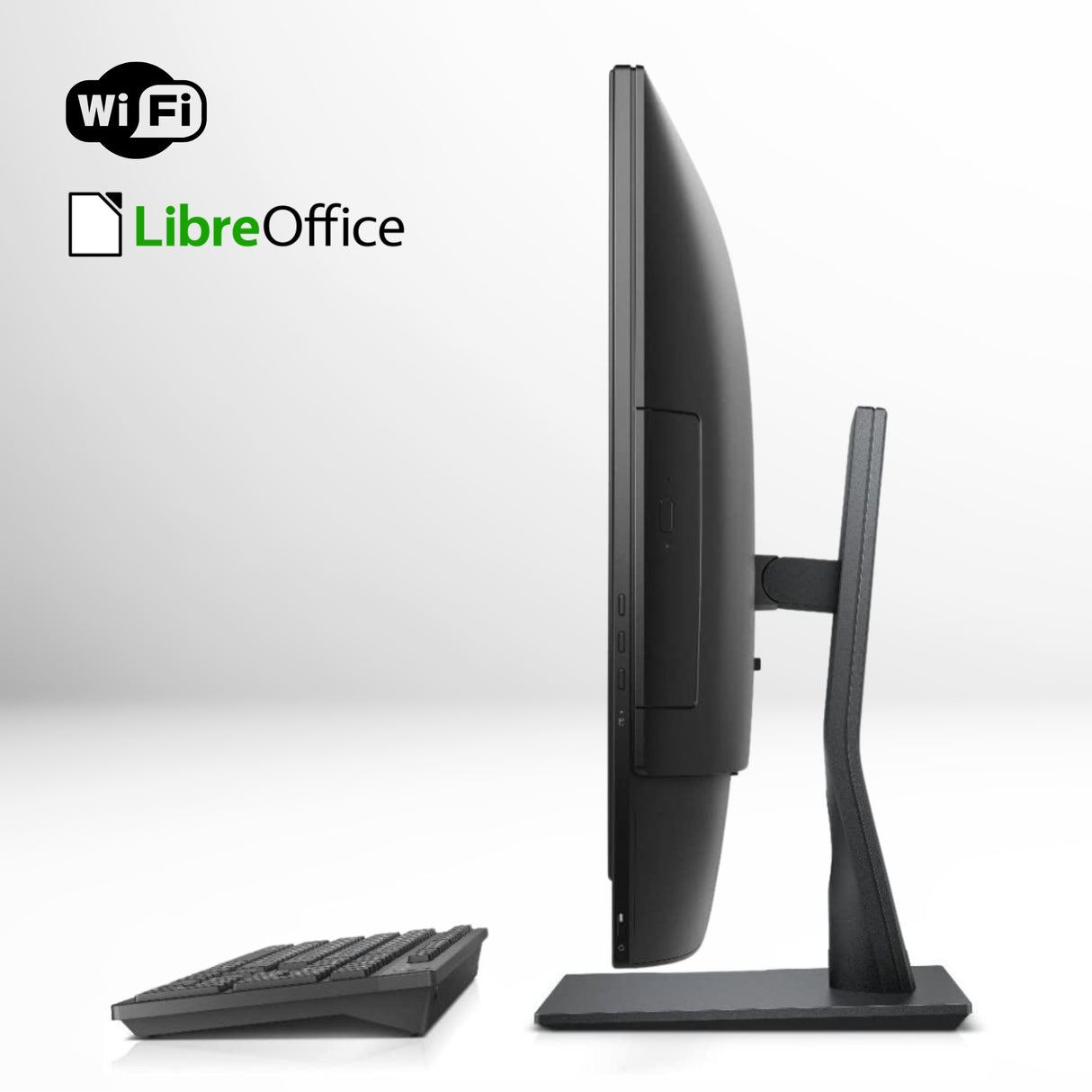 PC Computer Desktop Fisso Dell 7450 All in one i5-7500 23.8" Ram 16Gb SSD 256 Win 10 Pro