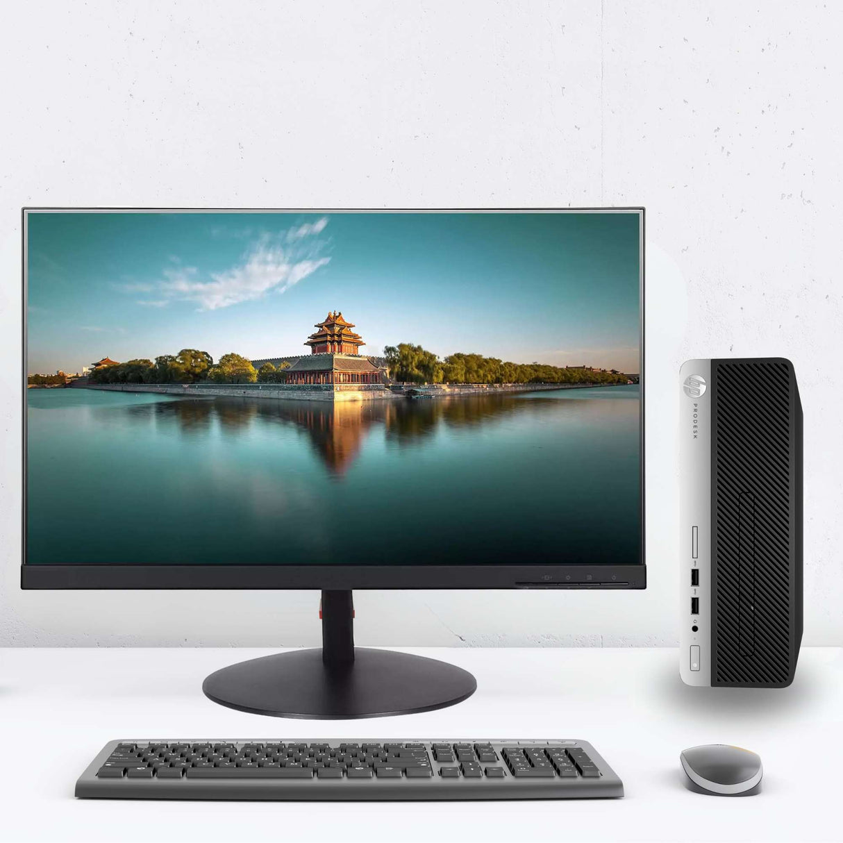 PC Computer Desktop Fisso HP 400 G6 SFF i5-9500 Ram 8GB SSD 256GB Win 11