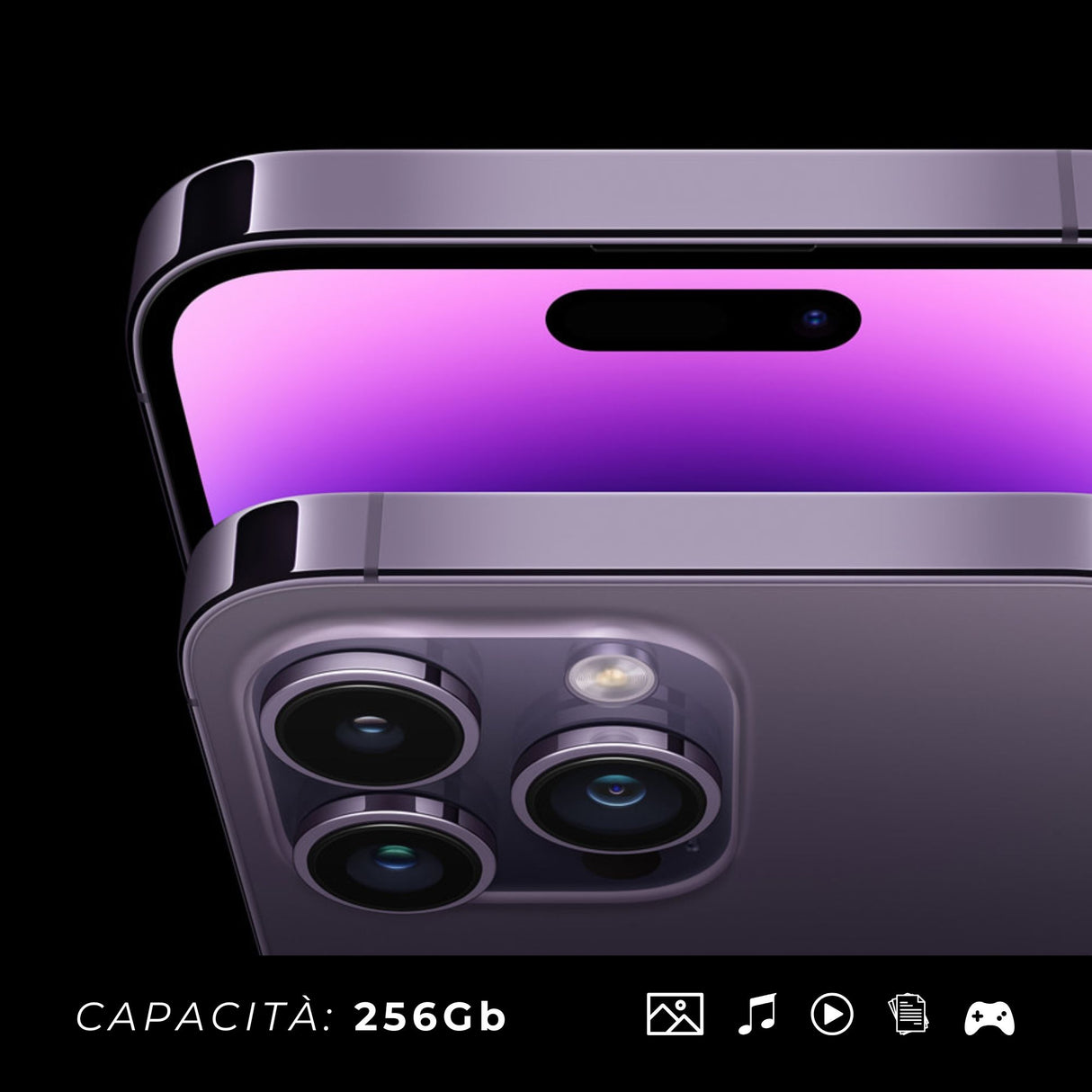 Apple iPhone 14 256GB Midnight Grado A