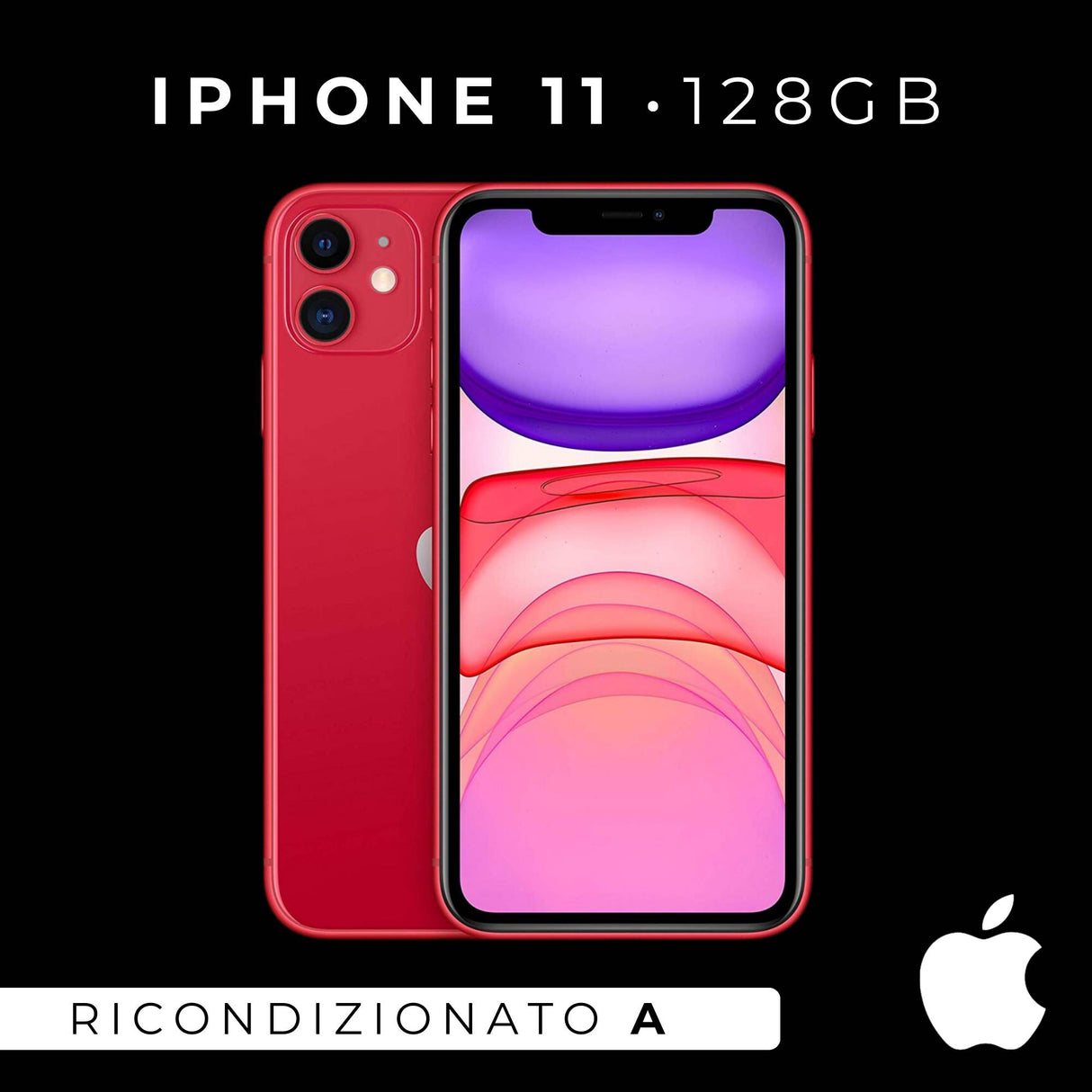 Apple iPhone 11 128Gb Rosso Ricondizionato - Ottimo