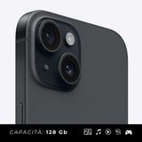 Smartphone Apple iPhone 15 128GB Nero ASIS+