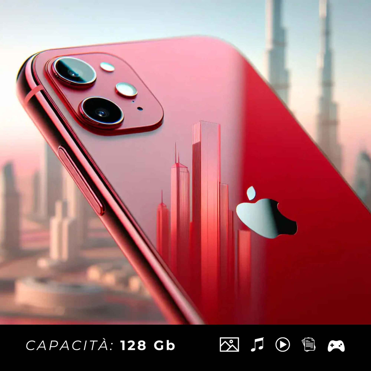 Apple iPhone 11 128Gb Giallo Ricondizionato - Ottimo