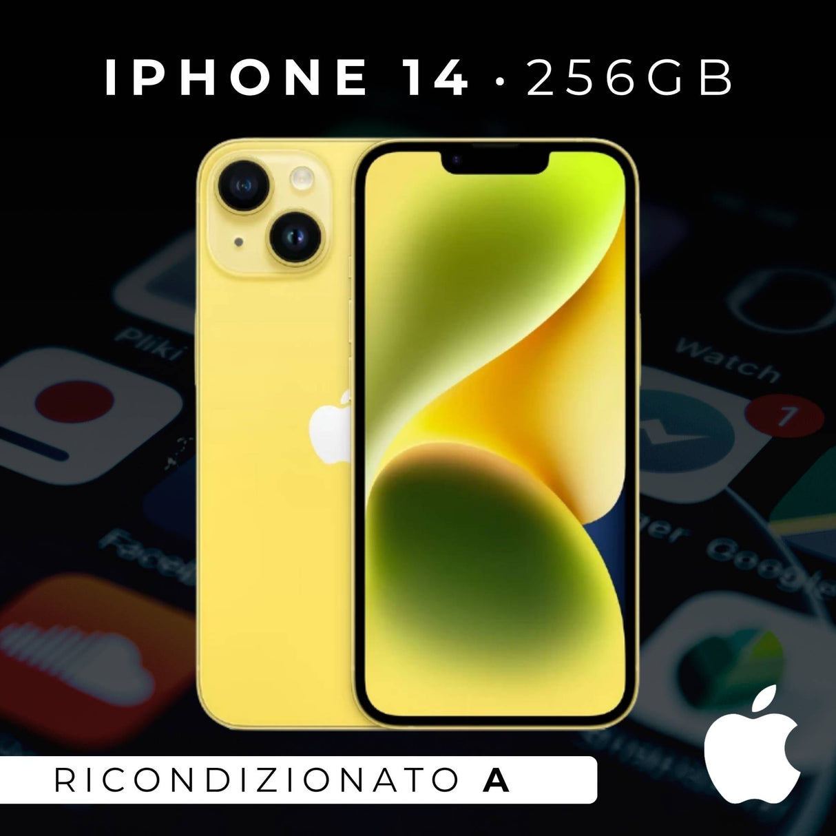 Apple iPhone 14 256GB Giallo Grado A