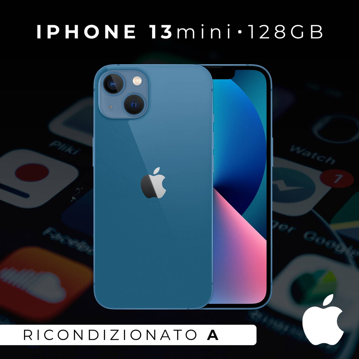 Apple iPhone 13 mini 128GB  Blu Grado A