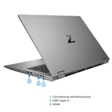 Notebook Pc Portatile HP Zbook Fury 17 G8 i7-11800H Ram 32Gb SSD 512Gb Win 11