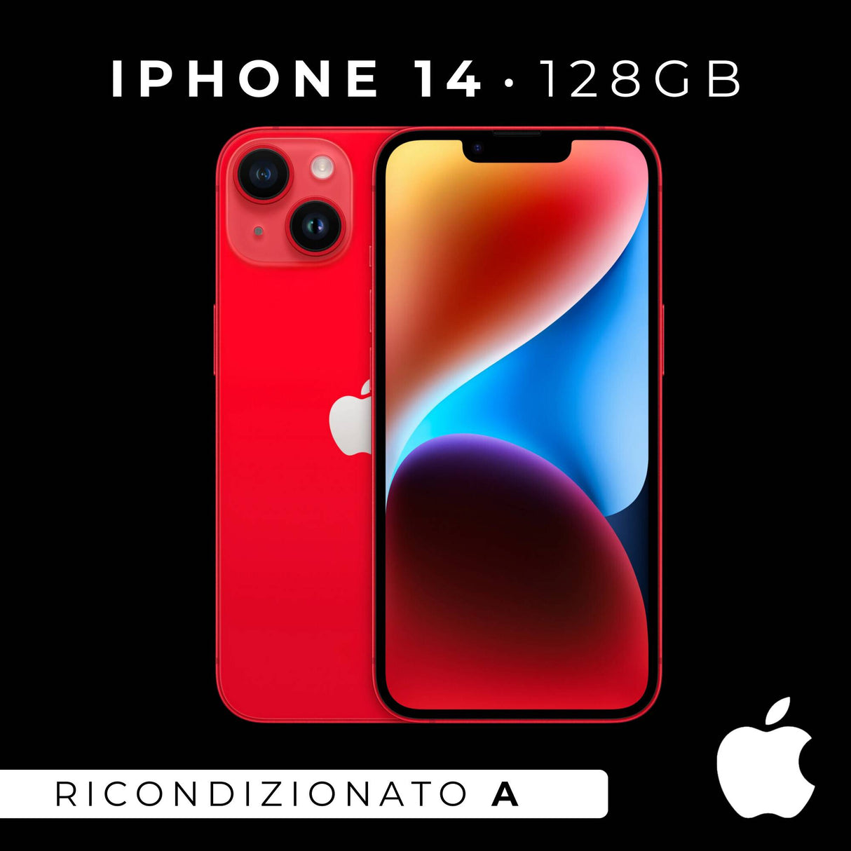 Apple iPhone 14 128Gb Rosso Ricondizionato - Ottimo