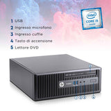 U5X - HP 400 G3 SFF i5-6500T Ram 8GB SSD 256GB W10 Pro Libre