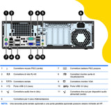 PC Computer Desktop Fisso HP 800/600 G1 SFF i7-47x0 Ram 16GB SSD 512GB Win 11 Pro ricondizionato