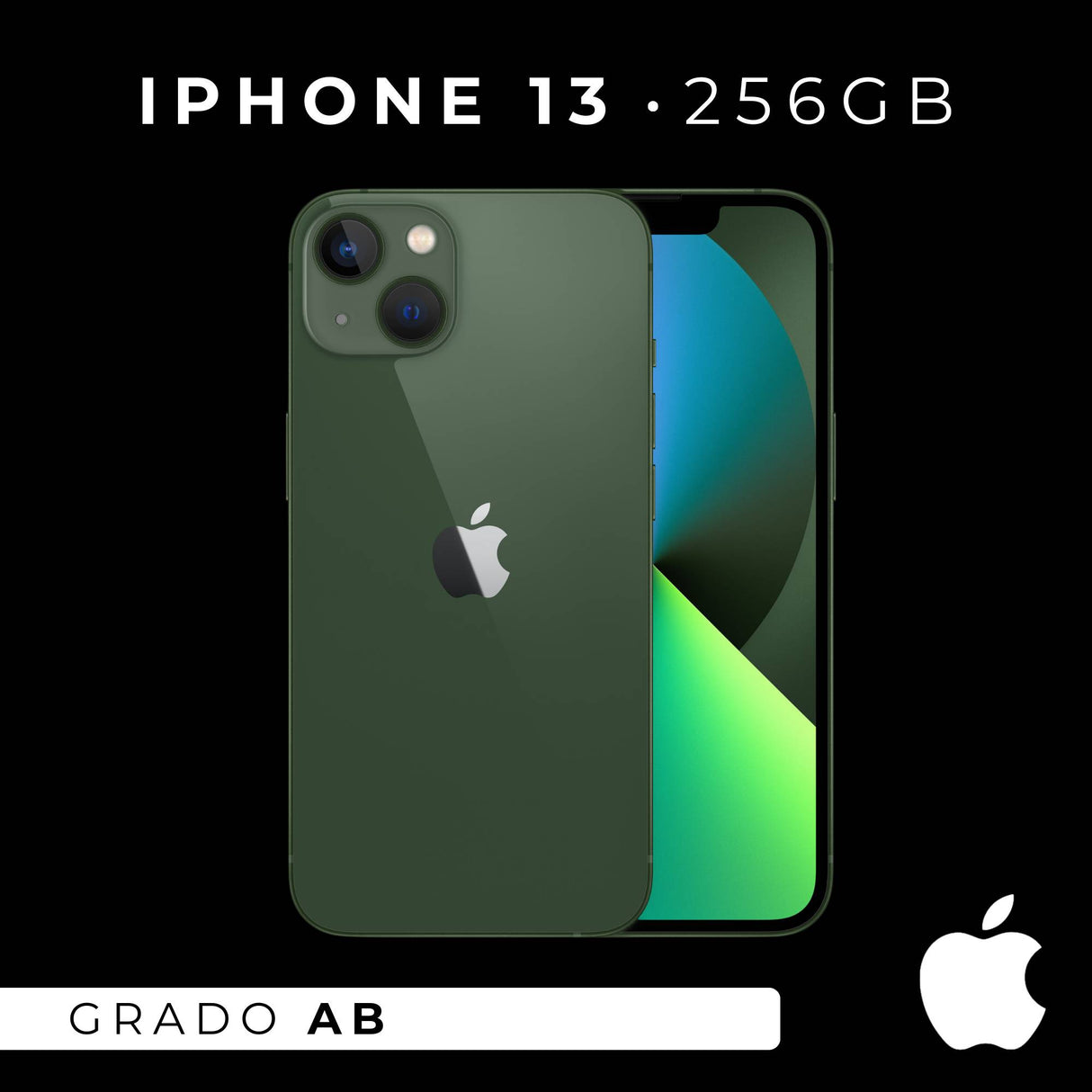 Apple iPhone 13 256Gb Verde Ricondizionato - Buono