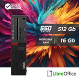 PC Computer Desktop Fisso Lenovo M800 SFF i5-6500 Ram 16Gb SSD 512Gb Win11