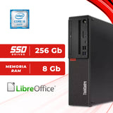 PC Computer Desktop Fisso Lenovo M720S SFF i5-8500 Ram 8GB SSD 256GB Win11 Libre ricondizionato