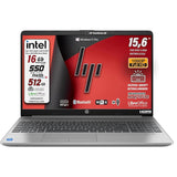 Notebook Pc Portatile HP250 G9 N4500 15,6" Ram 16Gb SSD 512Gb  Win 11 Pro Silver