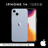 Apple iPhone 14 128Gb Azzurro Ricondizionato - Ottimo