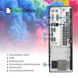 U5X - HP 400 G3 SFF i5-6500T Ram 8GB SSD 256GB W10 Pro Libre