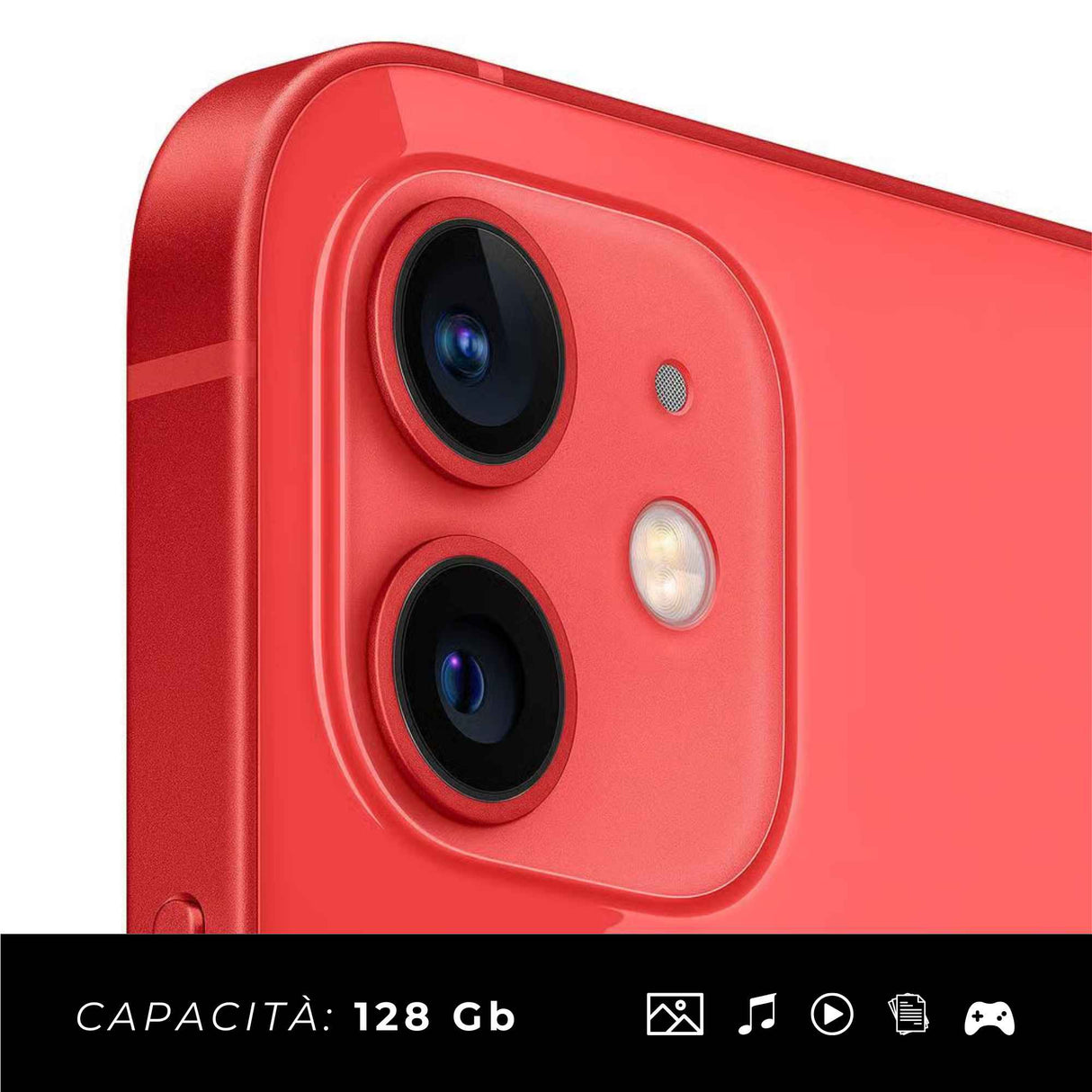 Apple iPhone 12 128Gb Rosso Ricondizionato - Buono