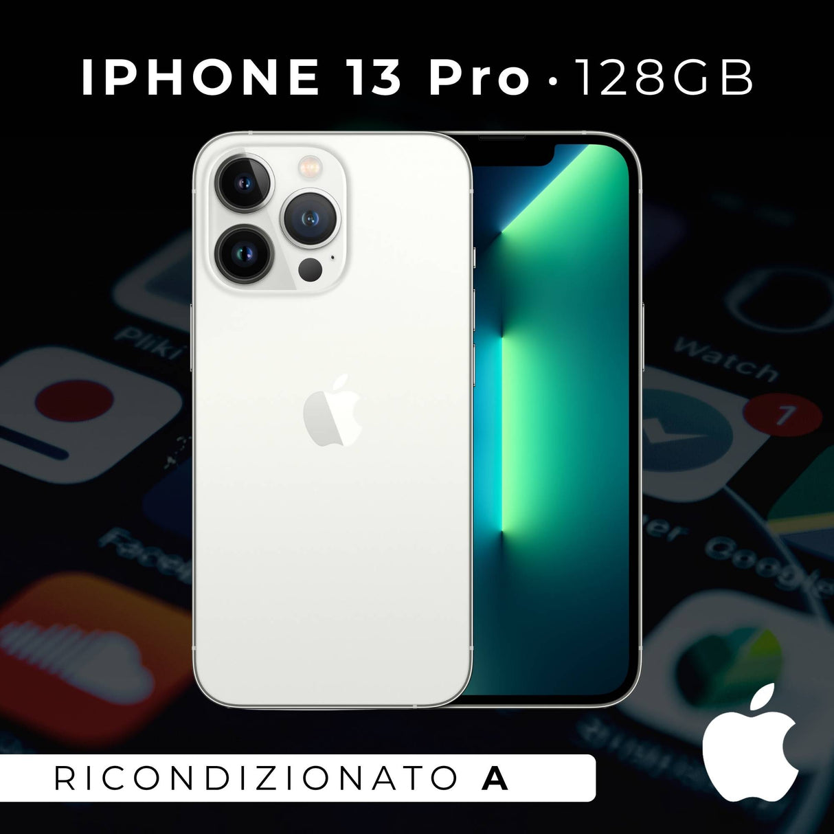Apple iPhone 13 Pro 256GB Silver Grado A