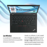 Notebook Pc Portatile Lenovo ThinkPad T480 i5-8250U 14,1" Ram 16GB 512GB SSD Win 10 Pro
