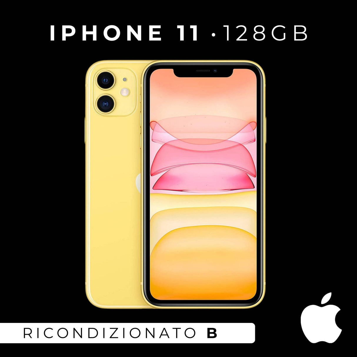Apple iPhone 11 128GB Giallo Grado B
