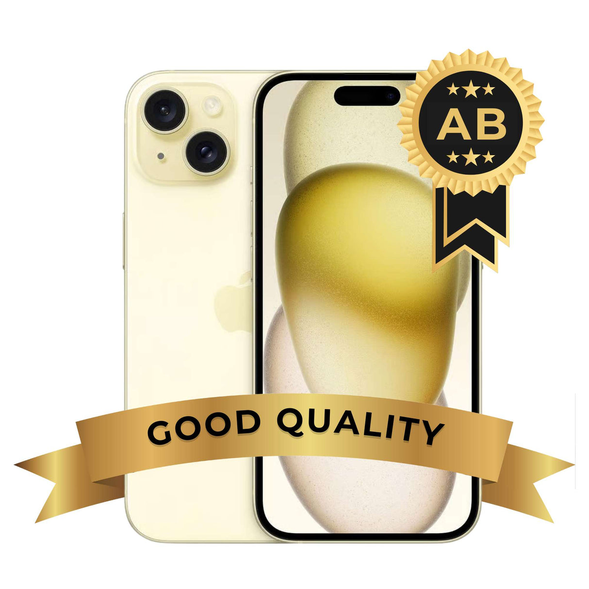 Apple iPhone 15 128GB Giallo Ricondizionato - Buono